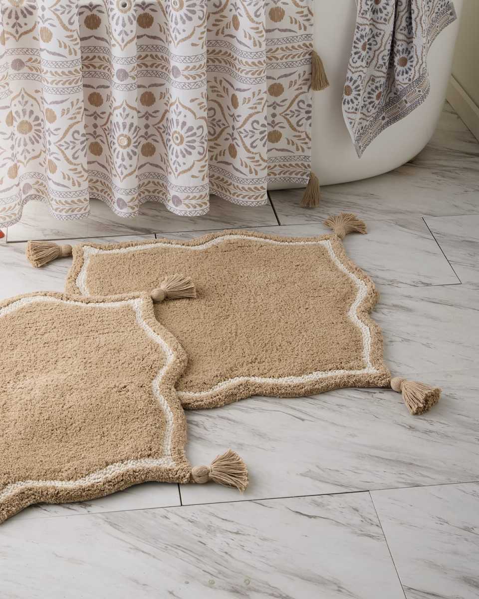 Rangila Bath Rugs, Set of 2